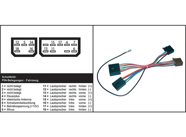 ISO-adapter, Mitsubishi alle mod til 12.'97 